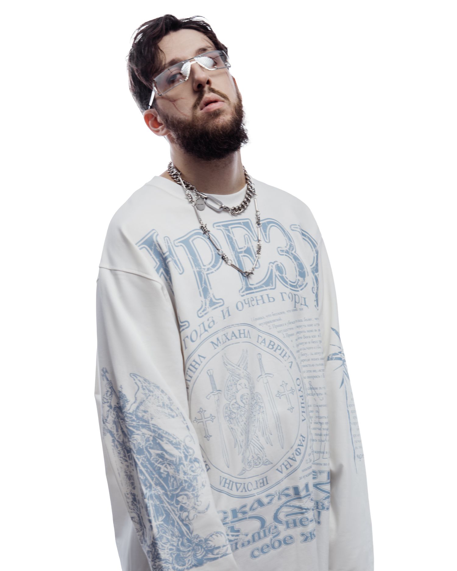 Лонгслив "Трезв 2"