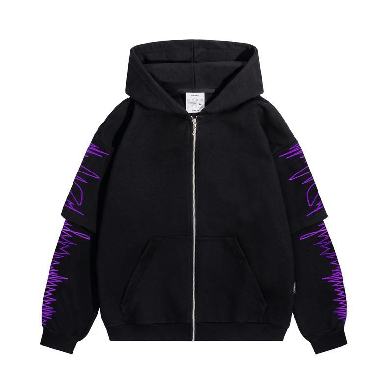 Худи "акустика" purple zip Худи "акустика" purple zip