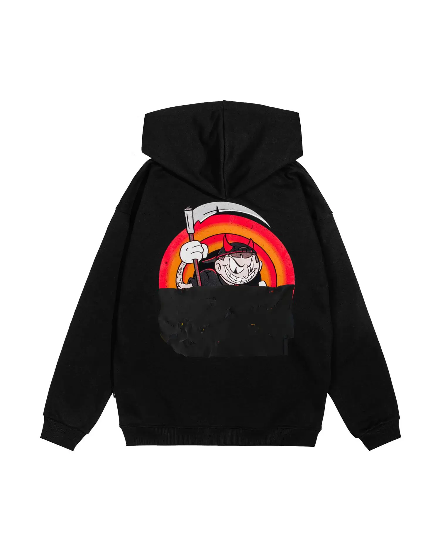 Худи STNCLUB cartoon zip 