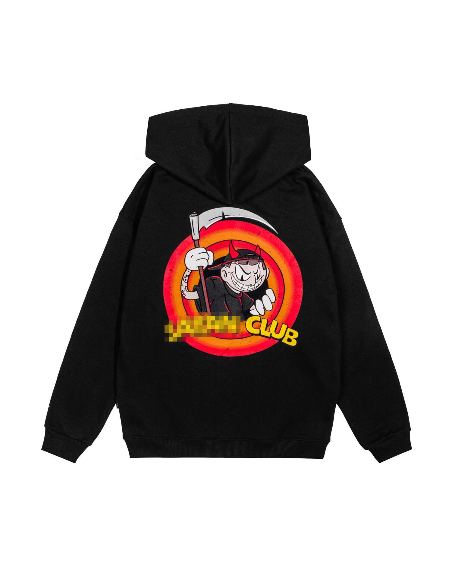 Худи STNCLUB cartoon zip 