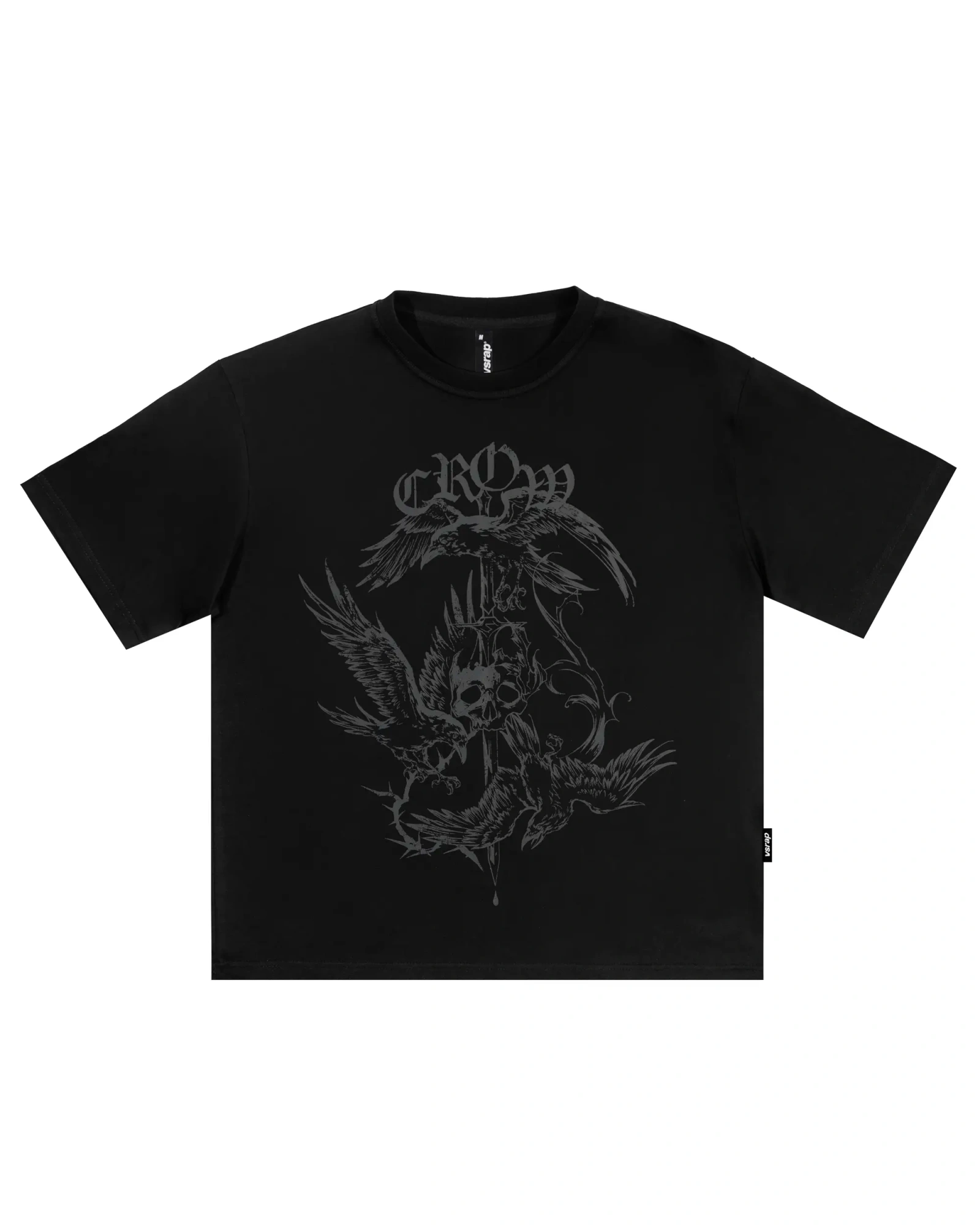 Футболка CROW black