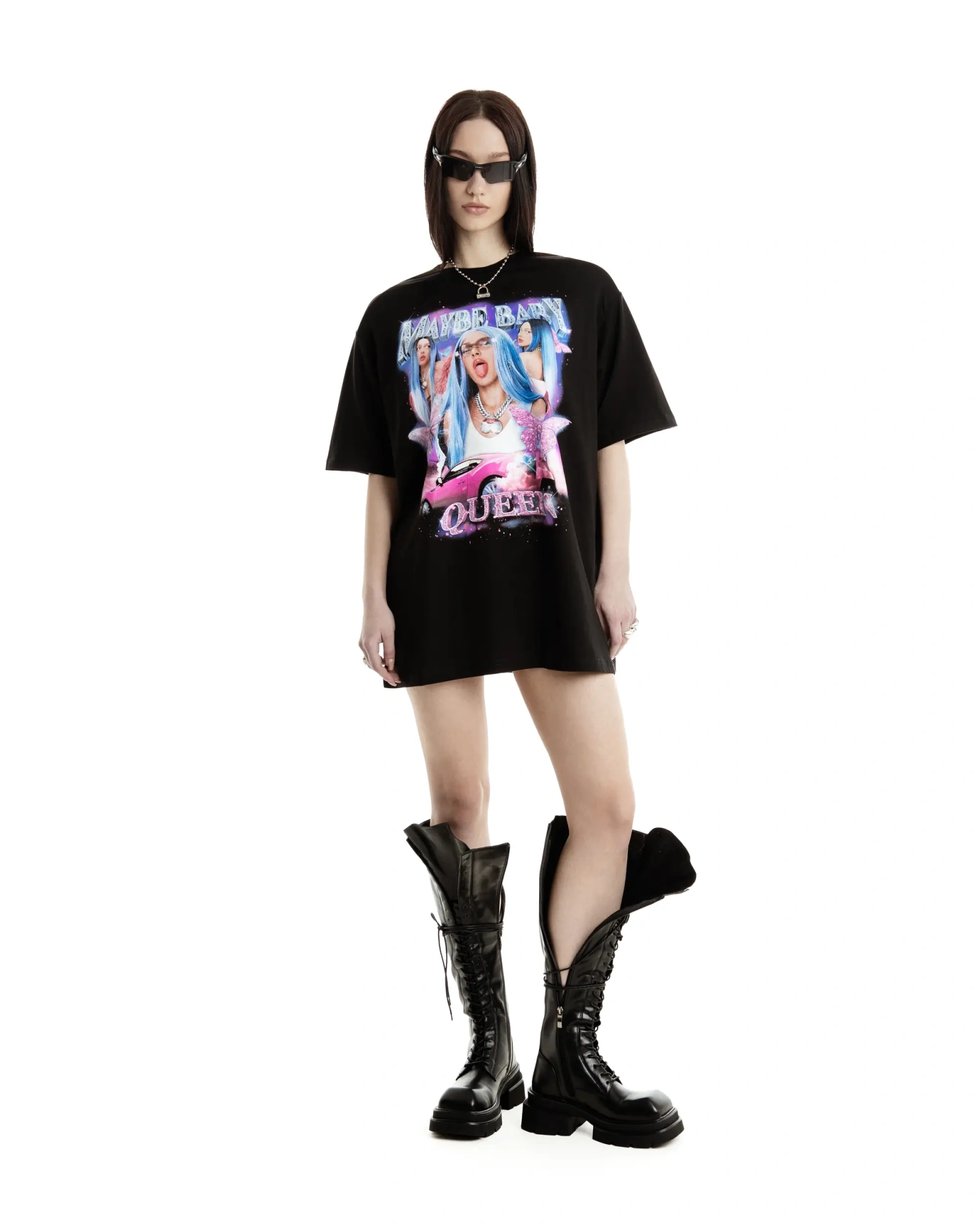 Футболка Maybe Baby Queen black