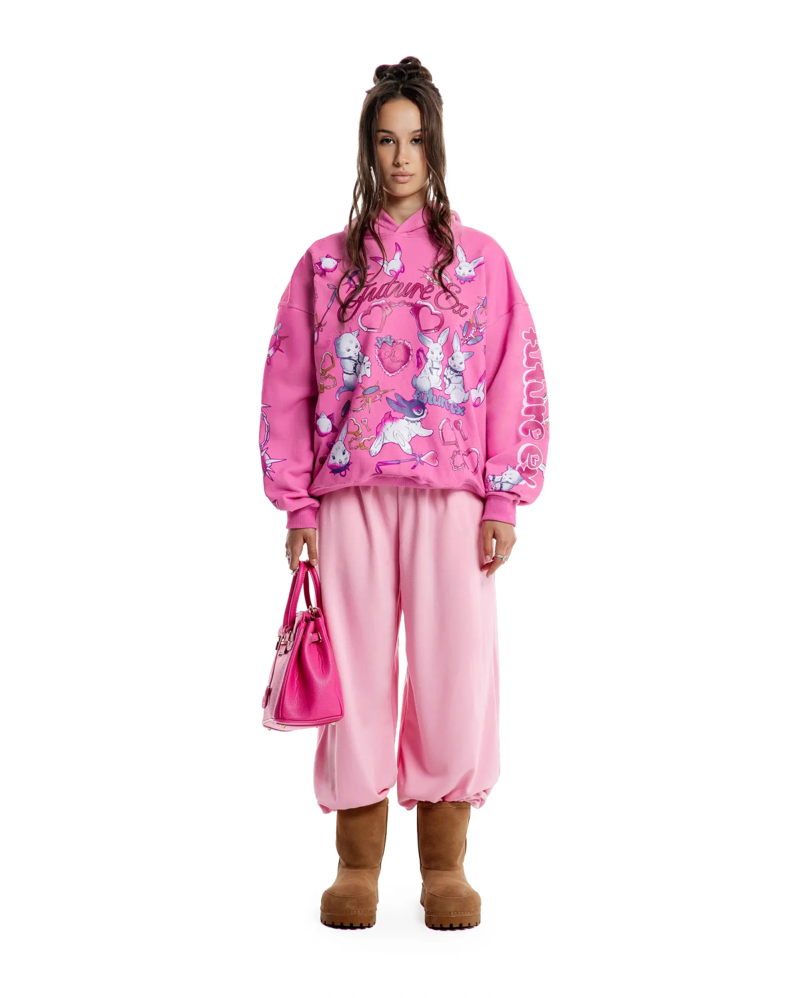 Худи Future Ex pink Худи Future Ex pink