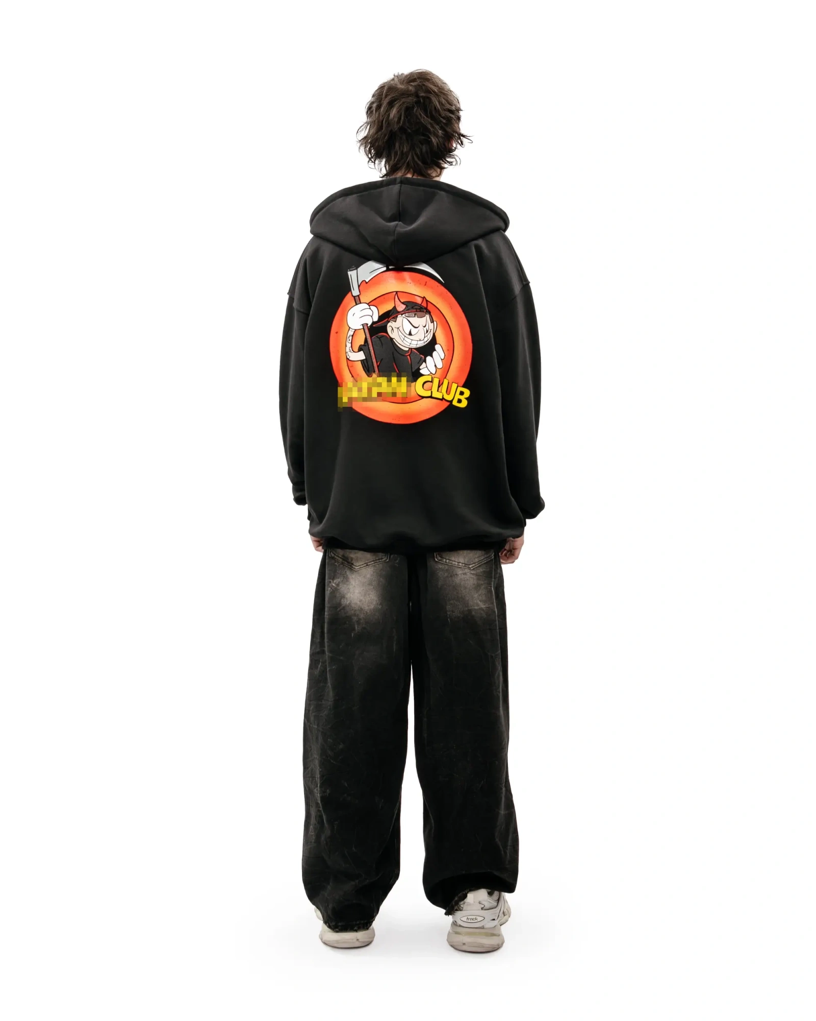 Худи STNCLUB cartoon zip 