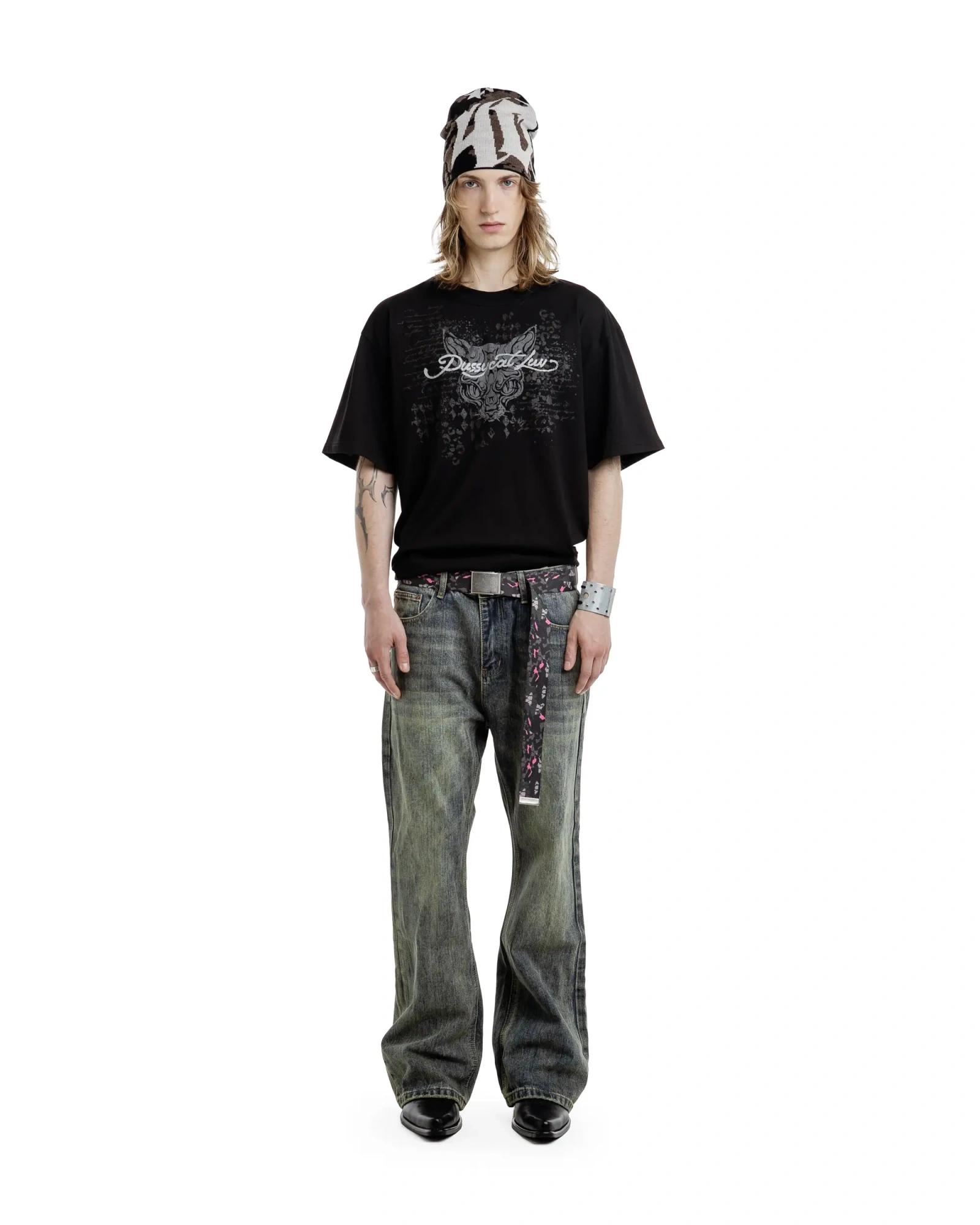 Футболка Pussycat Luv black  Футболка Pussycat Luv black