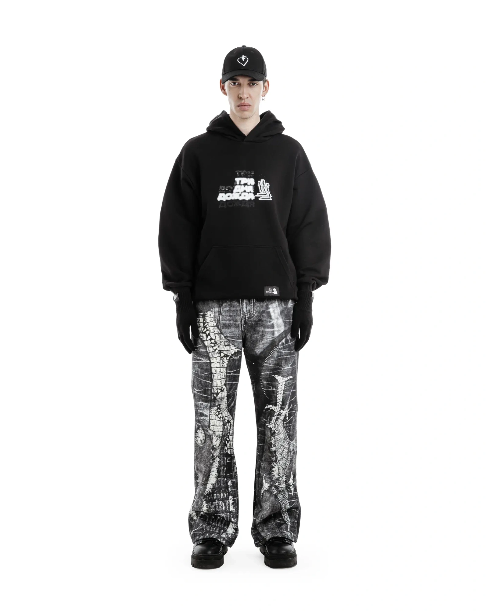 Худи Три Дня Дождя black