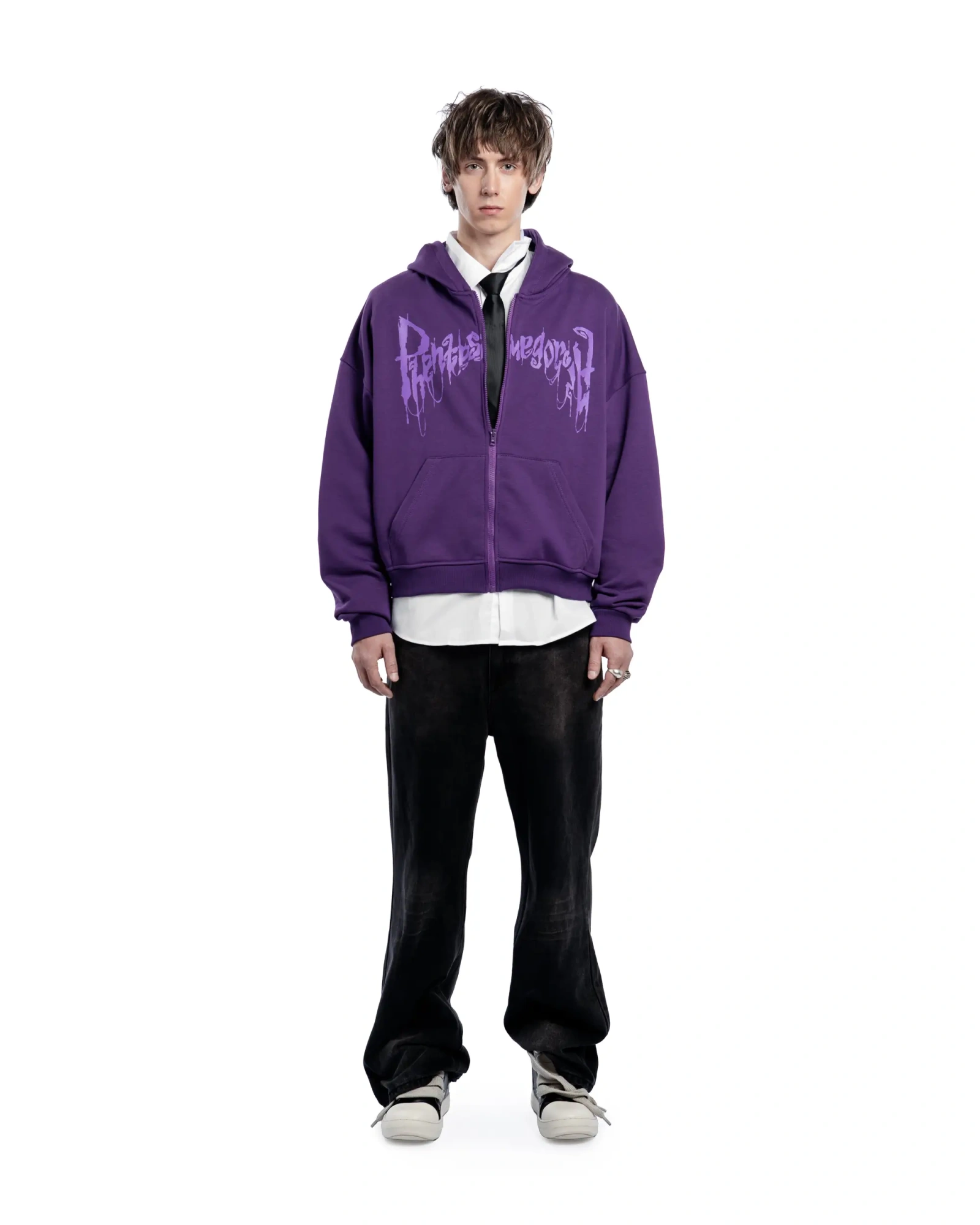 Худи ghost wheel zip