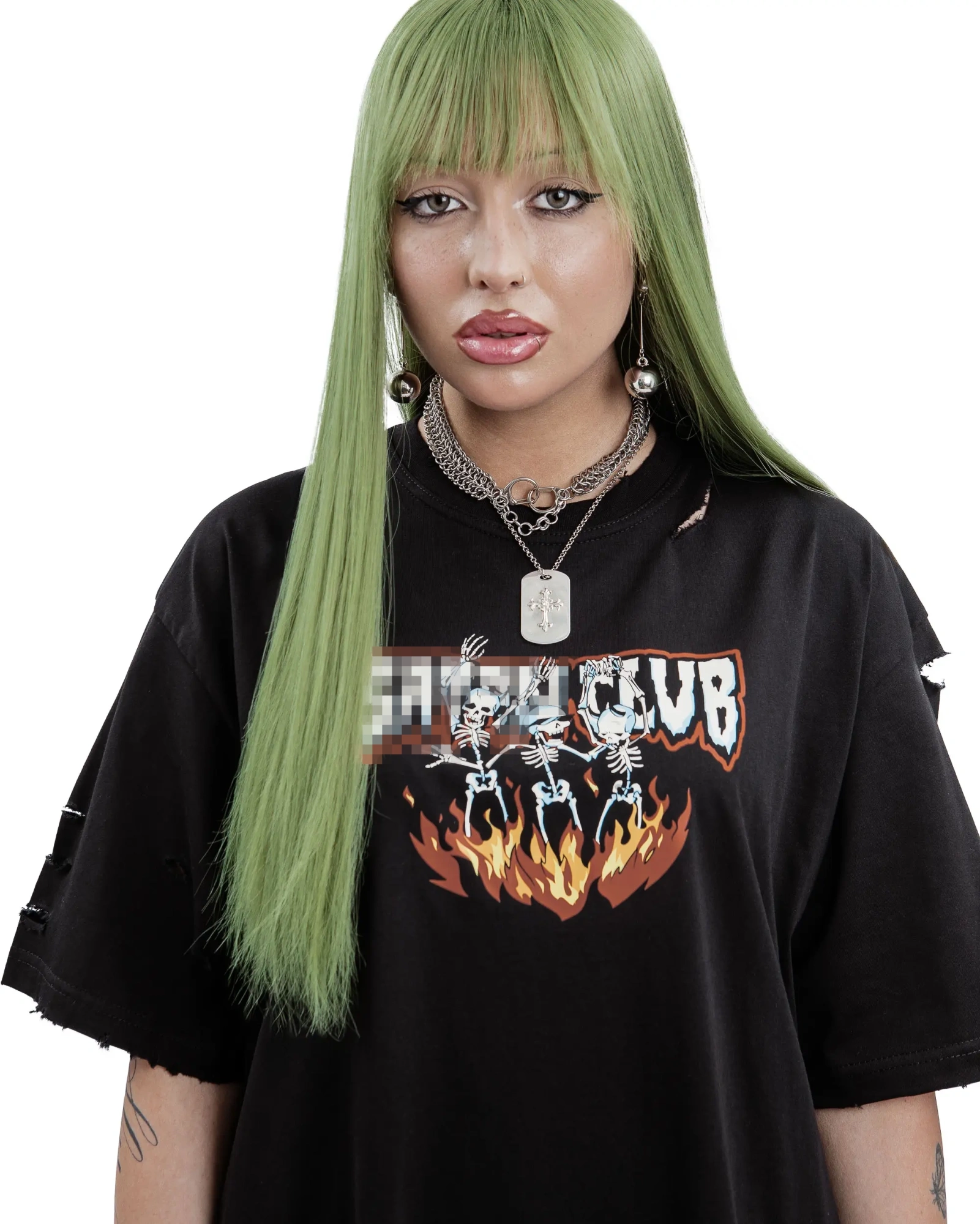 Футболка SKLTN black 