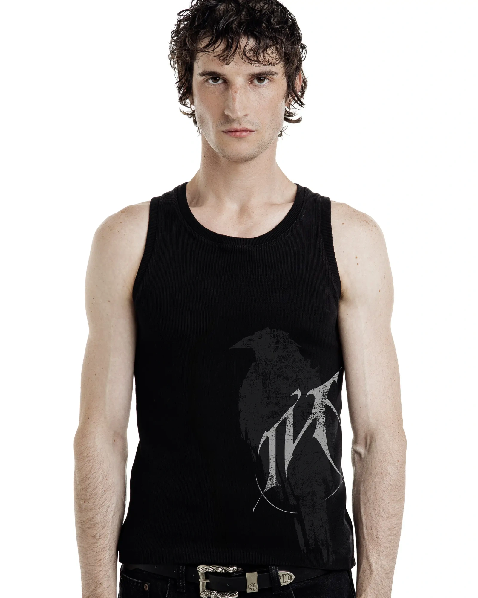 Майка CROW black