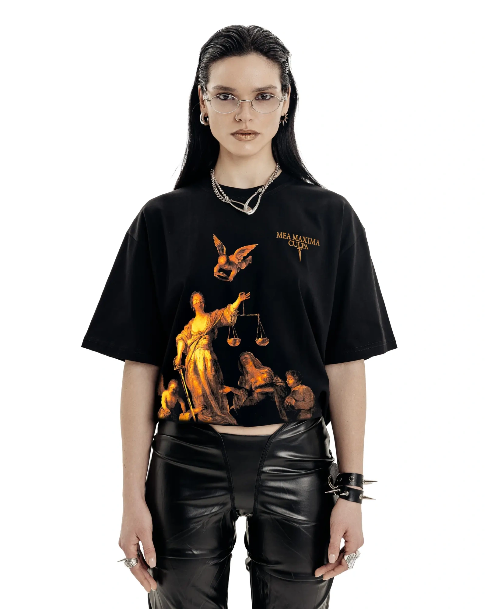 Футболка justice black