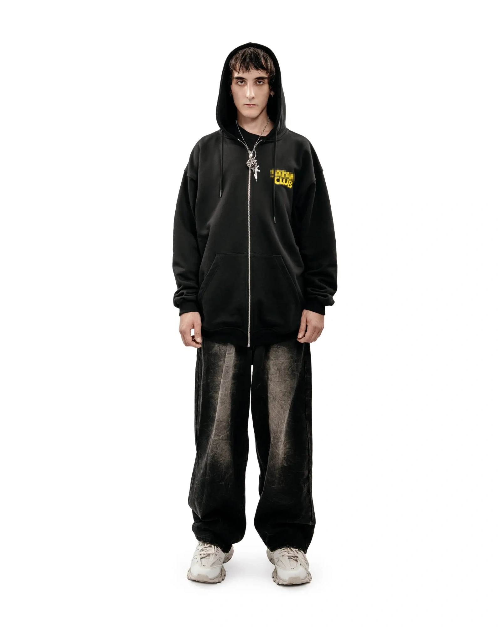 Худи STNCLUB cartoon zip 