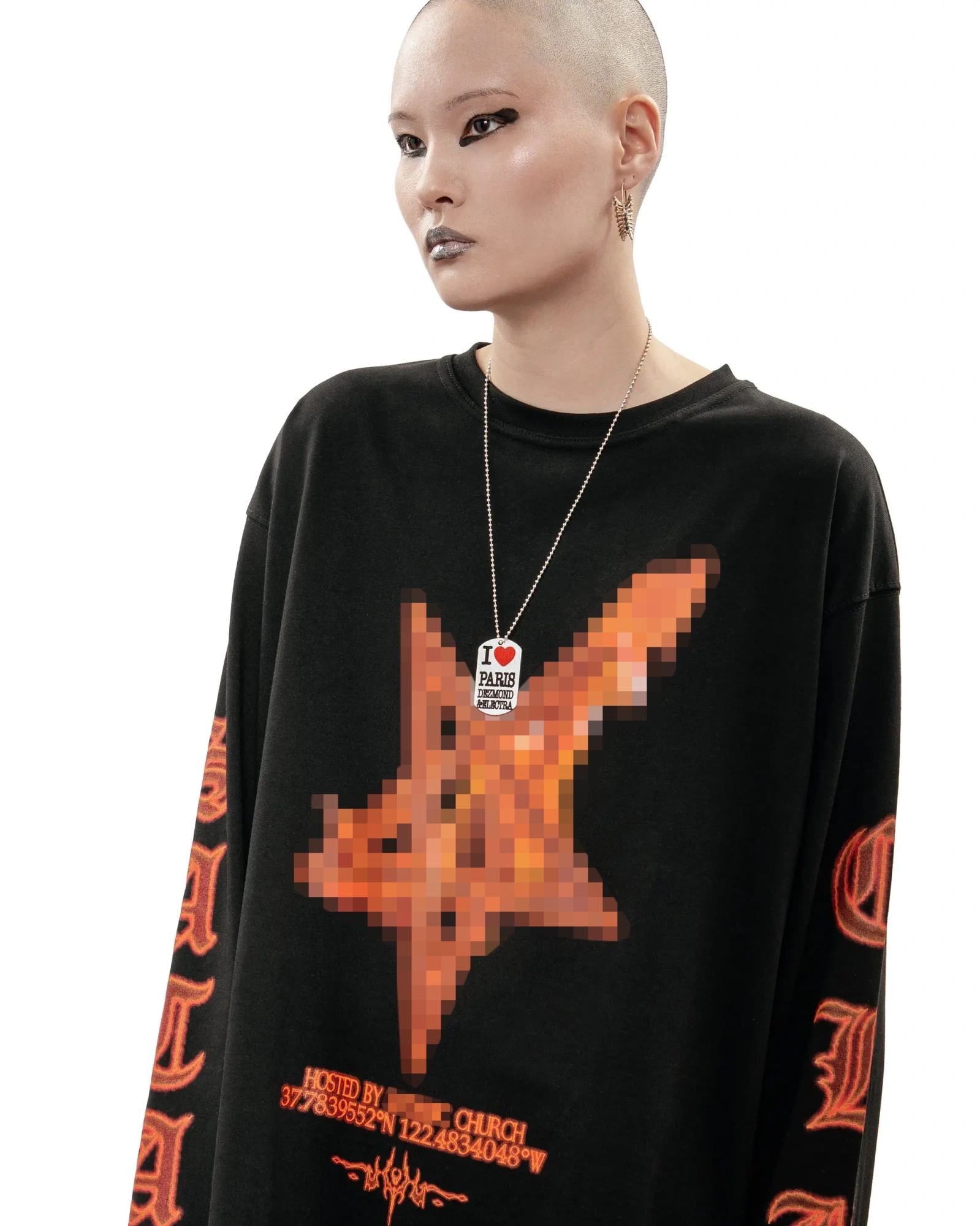 Лонгслив STNCLUB black 