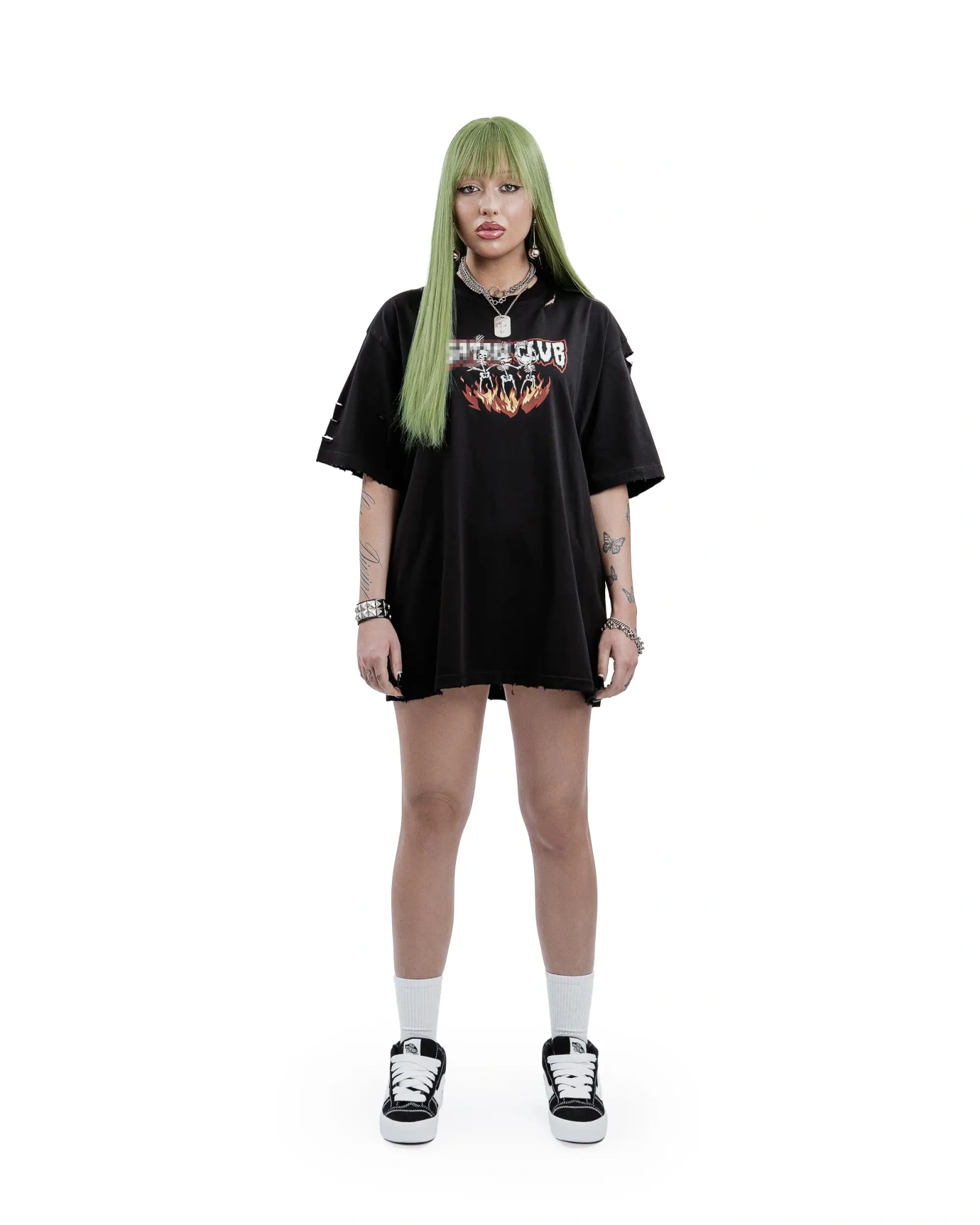Футболка SKLTN black 