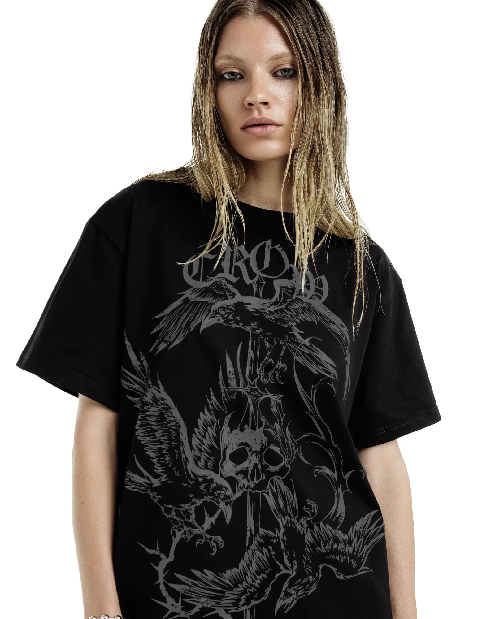 Футболка CROW black