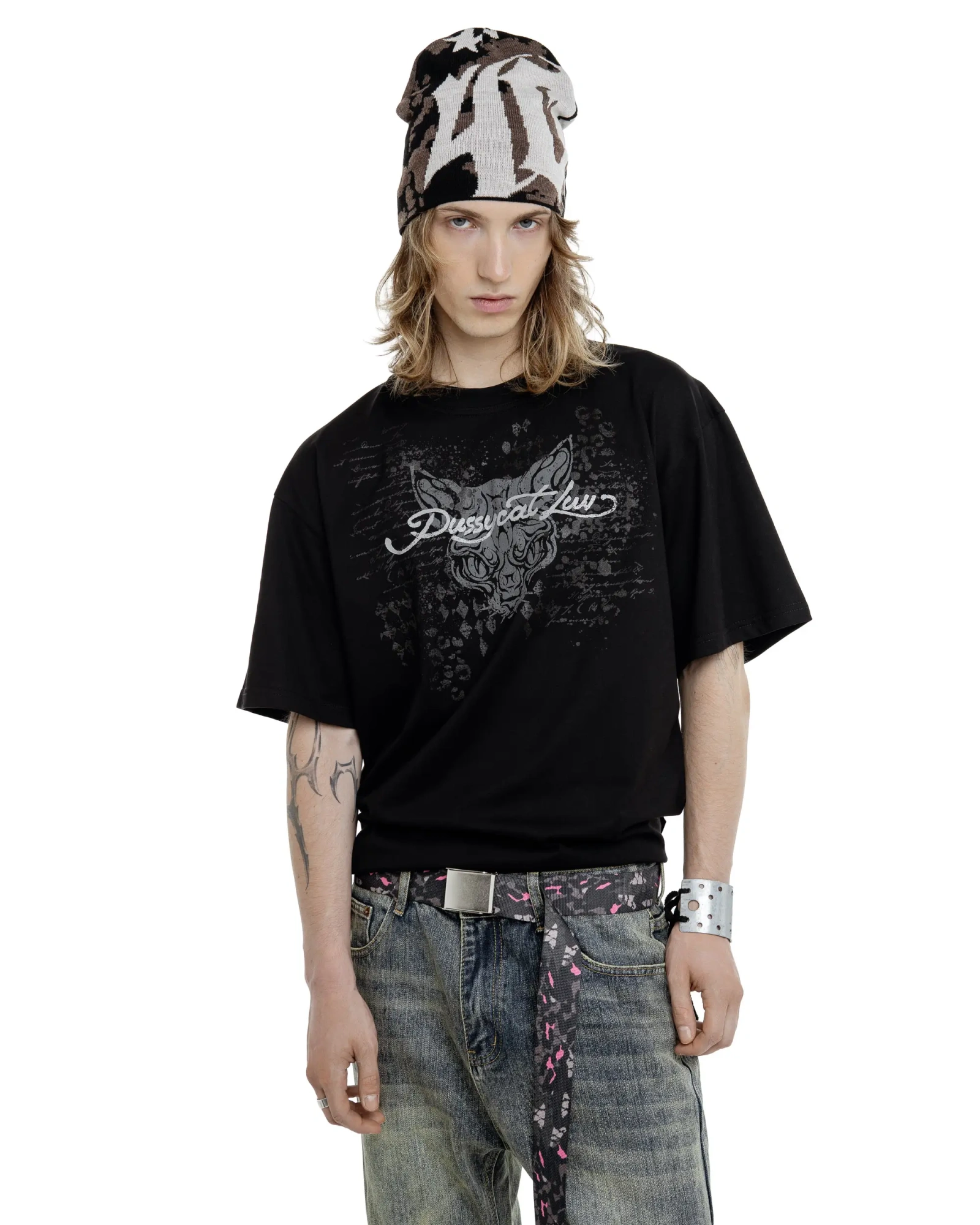 Футболка Pussycat Luv black  Футболка Pussycat Luv black